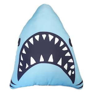Shark Adventure 6PC Multi-color Twin Bed in a Bag Set with Decorative Pillow