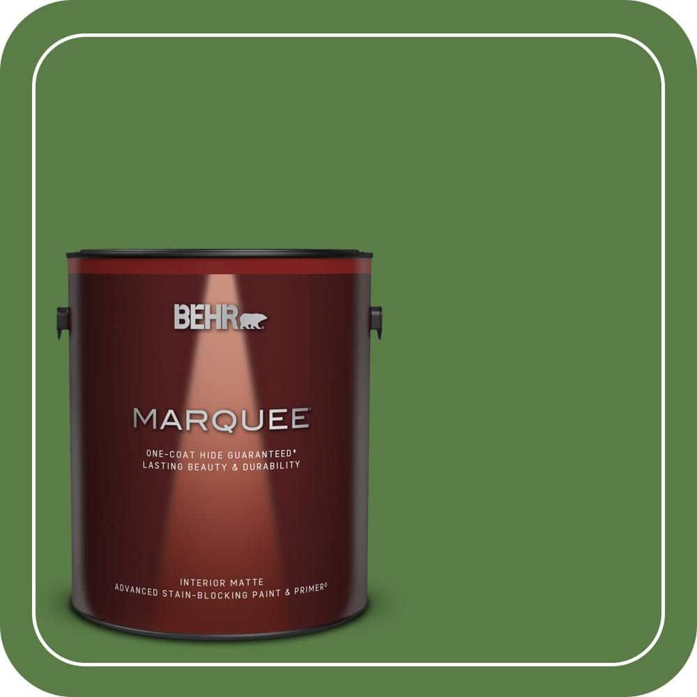 1 gal. #S-H-430 Mossy Green Matte Interior Paint & Primer price history on PriceWatchPro
