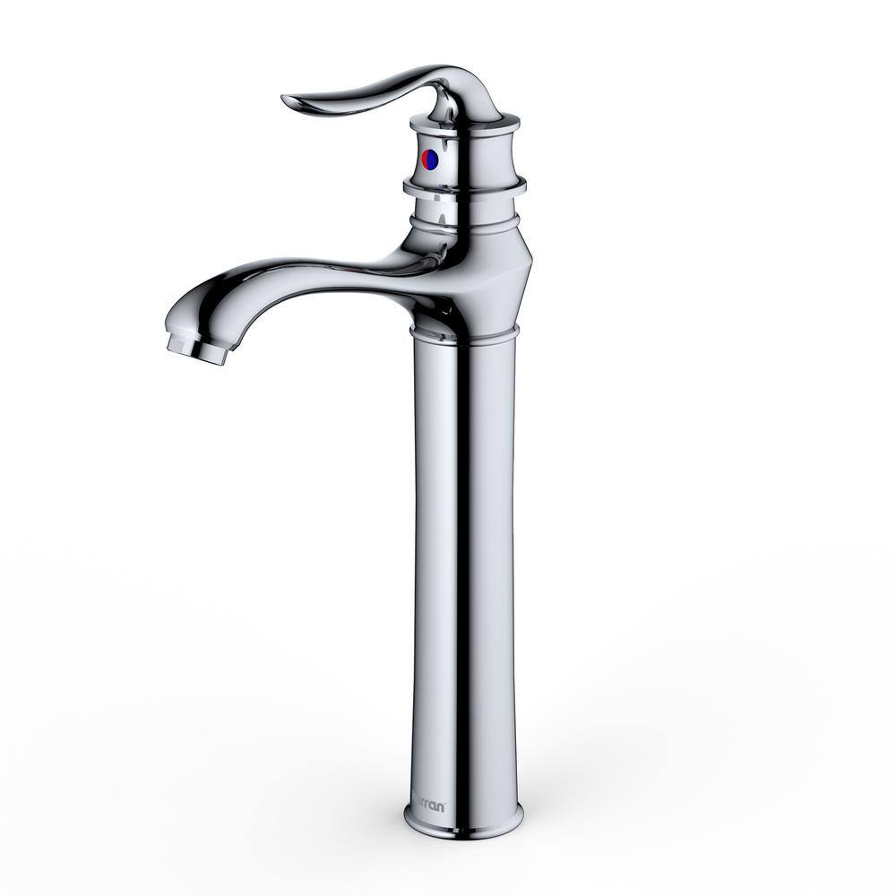 Dartford Chrome Single Handle Vessel Bathroom Faucet