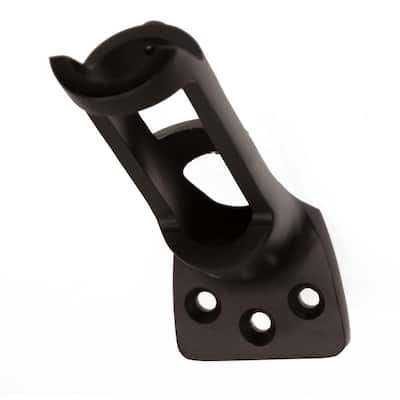 1 in. Solid Brass Flag Pole Holder in Oil-Rubbed Bronze