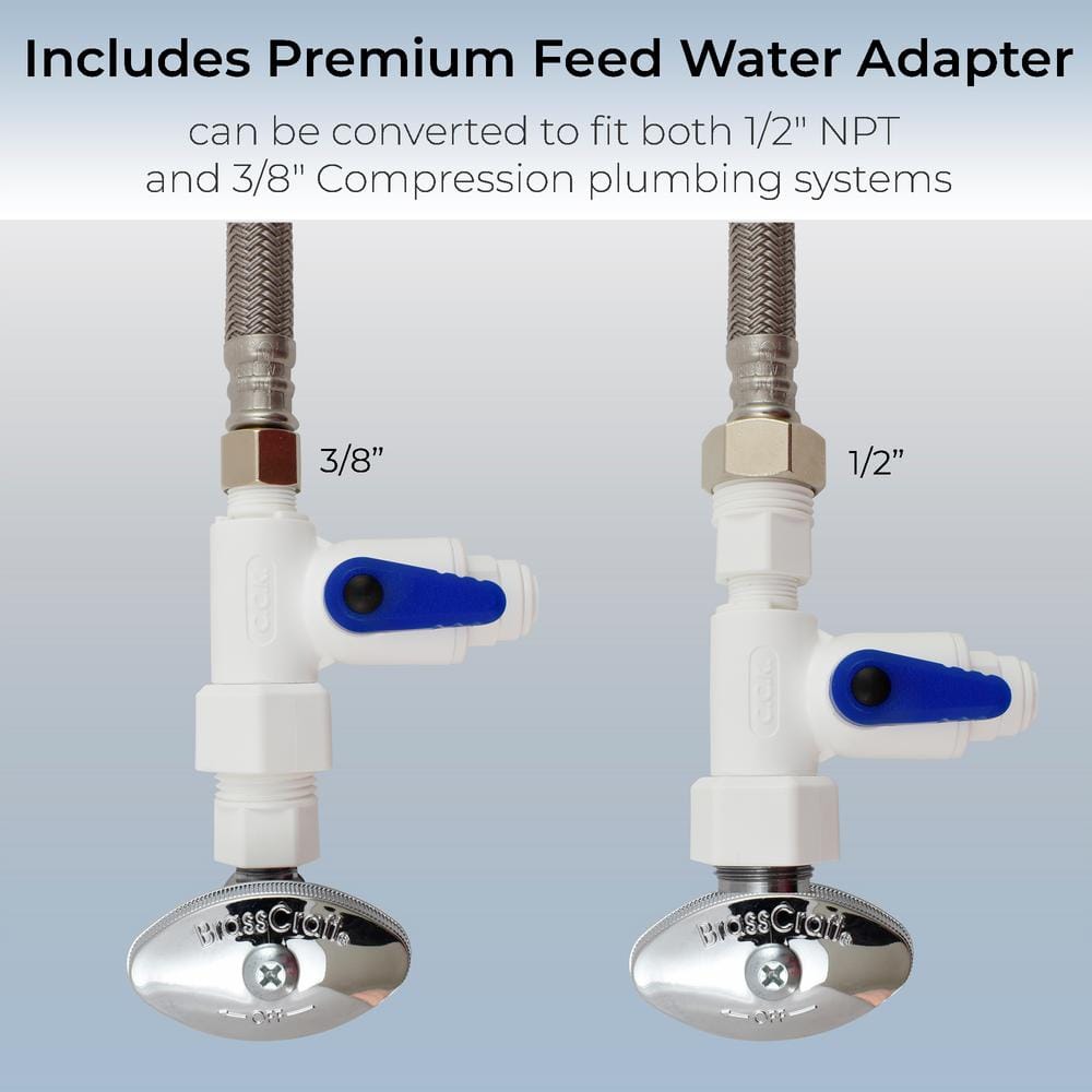 Ultra Series 6-Stage Alkaline Mineral Reverse Osmosis Under Sink Water Filter