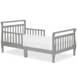 Cool Grey Toddler Sleigh Bed