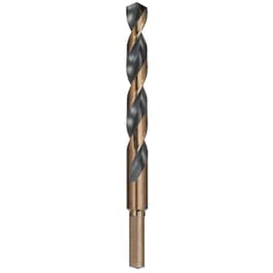 7/16 in. Black and Gold Split Point Drill Bit