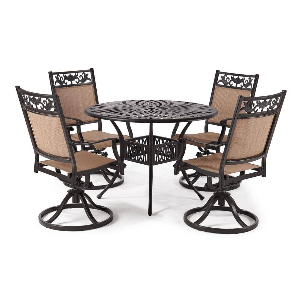 Reviews for LAUREL CANYON Classic Dark Brown 5 Piece Cast Aluminum