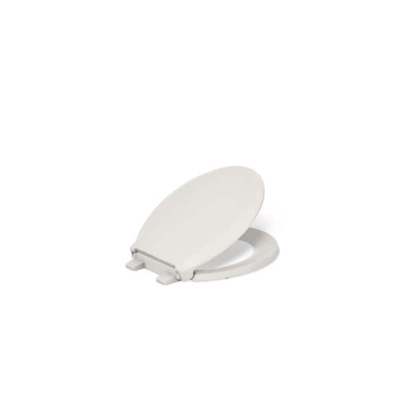 KOHLER Cachet Round Closed Front Toilet Seat in Almond