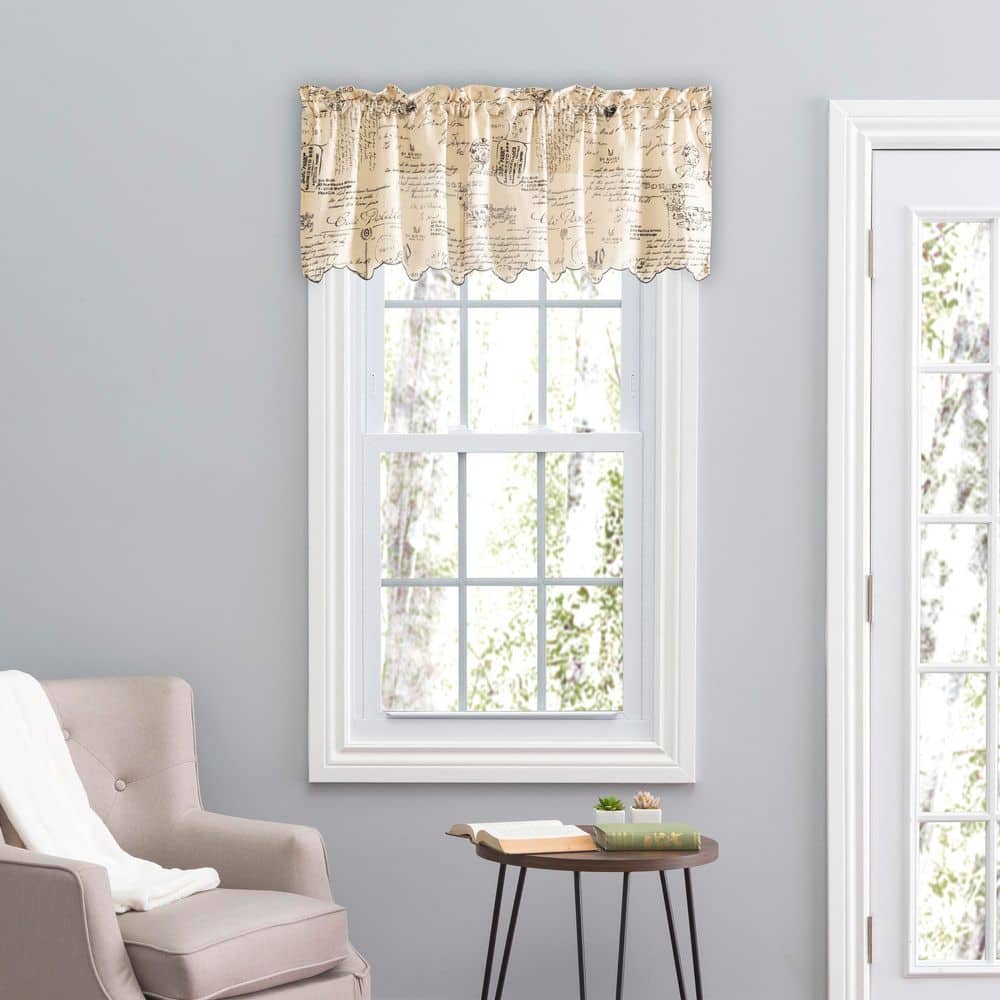 Script 15 in. L Polyester Valance in Black price history on PriceWatchPro