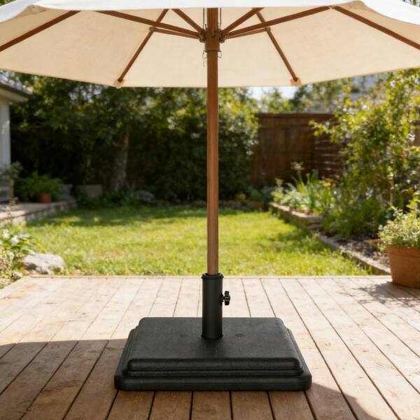 40 lb patio umbrella base Weight Pound - Weighted Umbrella Base For Use With The base measures 16.48 L x 16.48 W x 2.85 H in diameter Primehome 40 lb Heavy Duty