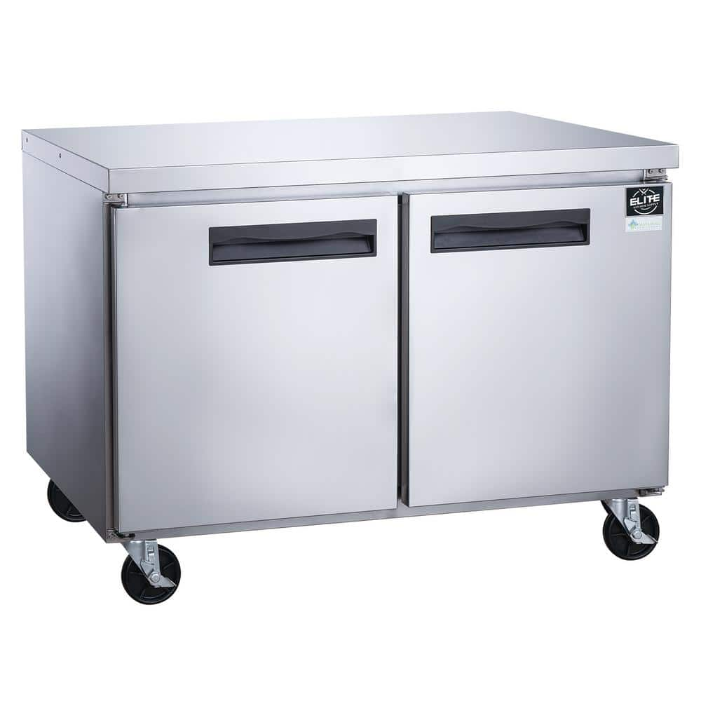 https://images.thdstatic.com/productImages/aefa69a4-e6a9-4eed-9597-4e5bbd4c0b2e/svn/stainless-steel-elite-kitchen-supply-commercial-refrigerators-eks-euc50r-64_1000.jpg