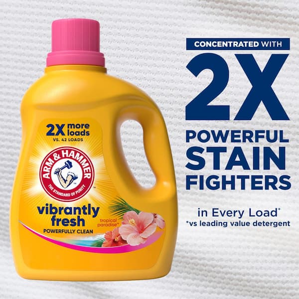 Tropical Paradise Dual HE Liquid Laundry Detergent, 89-Loads, 102.5 fl. fl.oz.