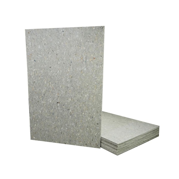 MP Global Products SoundBoard 0.25 in. x 4 ft. x 8 ft. Gray Fiber Sound Absorbing and Insulating Panels (50 Panel Pallet, 1600 sq. ft.)