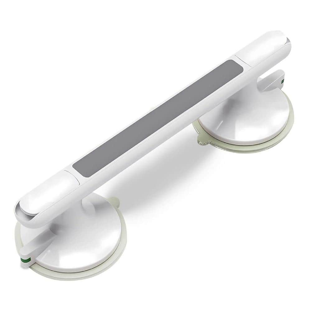 12 in. Shower Handle, Non-Slip Handrail Safety Grip for Seniors No Drilling