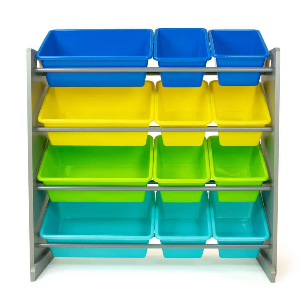 Humble Crew Elements Toy Storage Organizer with 12 Storage Bins