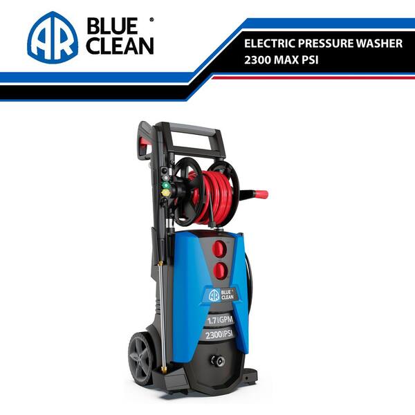AR Blue Clean BC390HSS Universal Motor, 2300 PSI, Cold Water, Electric Pressure Washer, with Up to 1.7 GPM, BC390HSS - 1