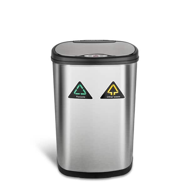 THE CLEAN STORE 50 l, 13 Gal. Touchless Trash Can 79502-HD - The