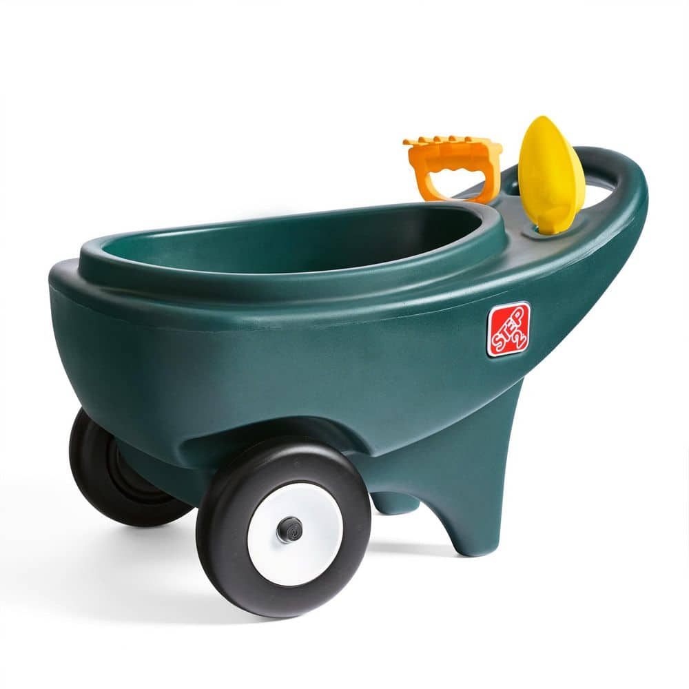 Backyard Builder Kids Garden Cart and Wheelbarrow with Toddler-Sixed Accessories price history on PriceWatchPro