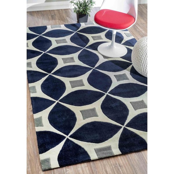 Beige 2'0 x 3'0 Ft Art Deco Area Rug-ot-1159