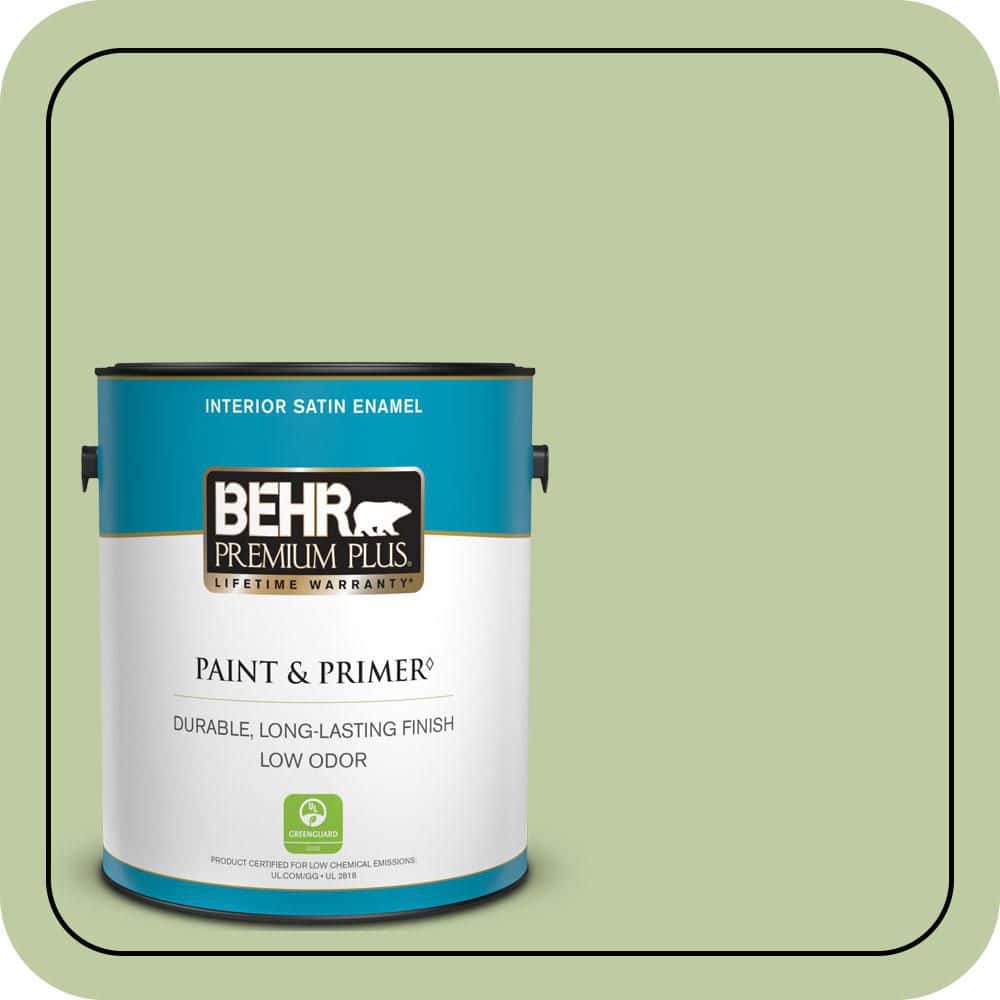1 gal. #M360-4 Marjoram Satin Enamel Low Odor Interior Paint & Primer price history on PriceWatchPro