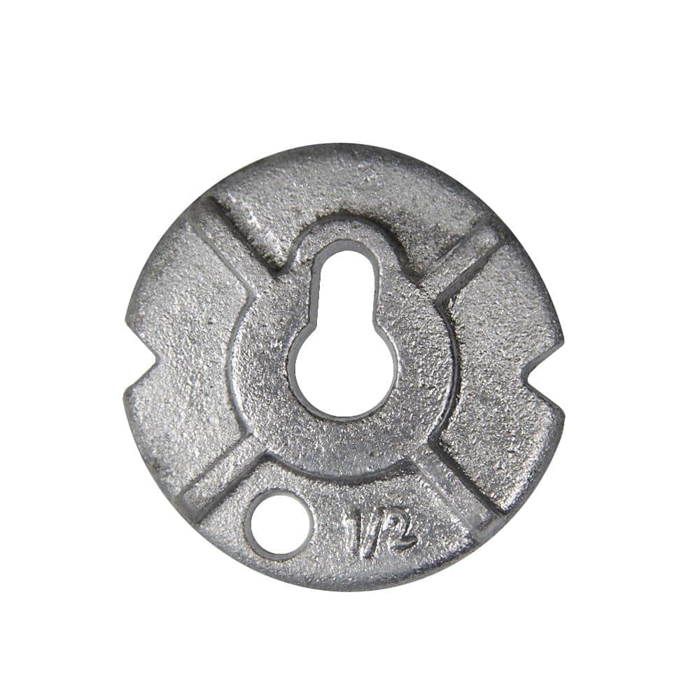 1/2" Round Malleable Washer Malleable Iron Hot Dipped Galvanized 40LBS Qty 197 