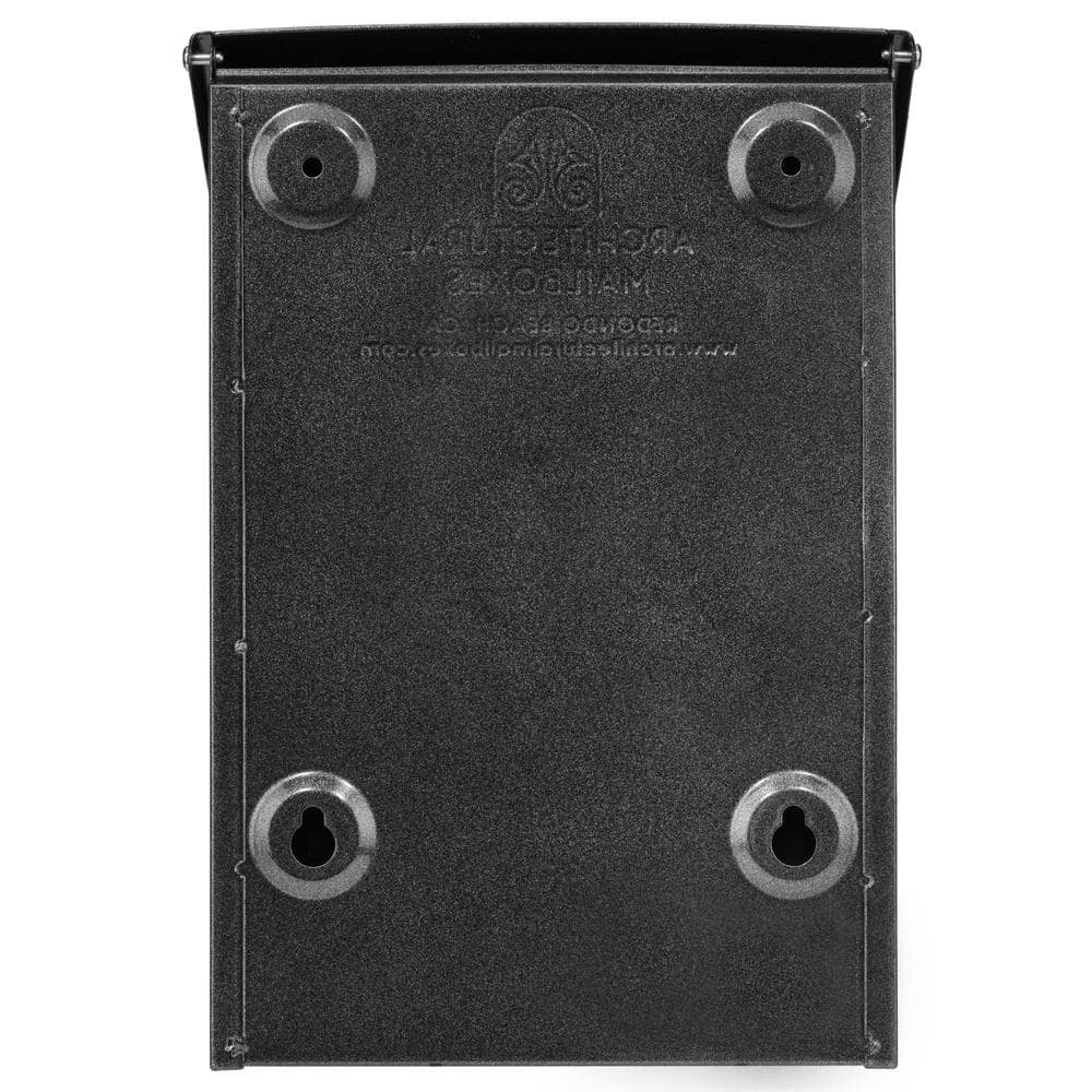 Pewter Small Wall Mounted Steel Mailbox