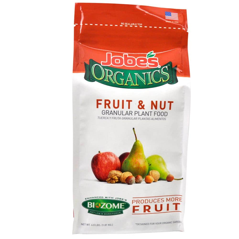 UPC 073035092272 product image for 4 lb. Organic Granular Fruit and Nut Plant Food Fertilizer with Biozome, OMRI Li | upcitemdb.com