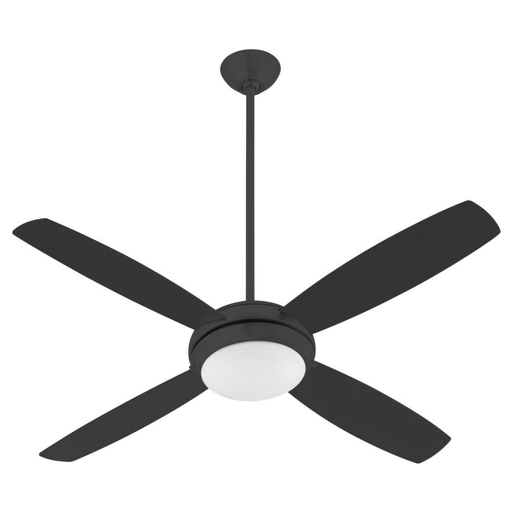 Fan Blades From The 52 In. Fan Blade Series Collection In Dark Oak Medium Oak Finish By Quorum