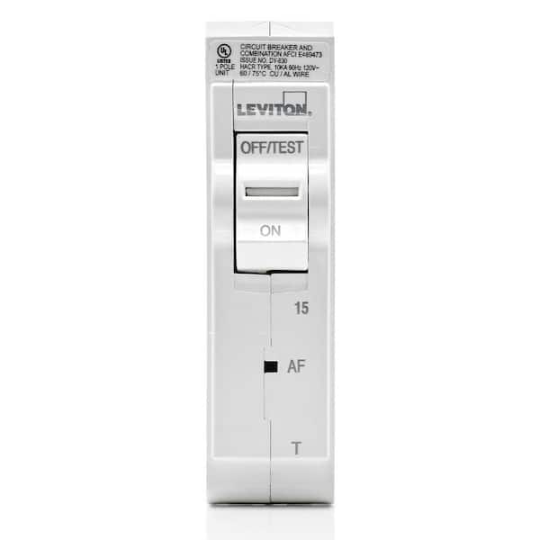 Branch Circuit Breaker, AFCI 1-Pole 15 Amp, 120-Volt, Thermal Magnetic LB115-AFR
