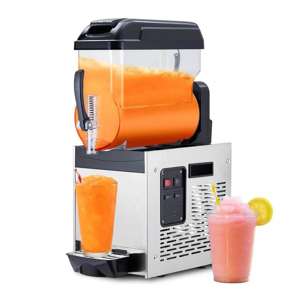 405 Oz /12L/3.2 Gal Commercial Slushy Machine Frozen Drink Margarita Machine Smoothie Self-Cleaning, Snow Cone Machine price history on PriceWatchPro