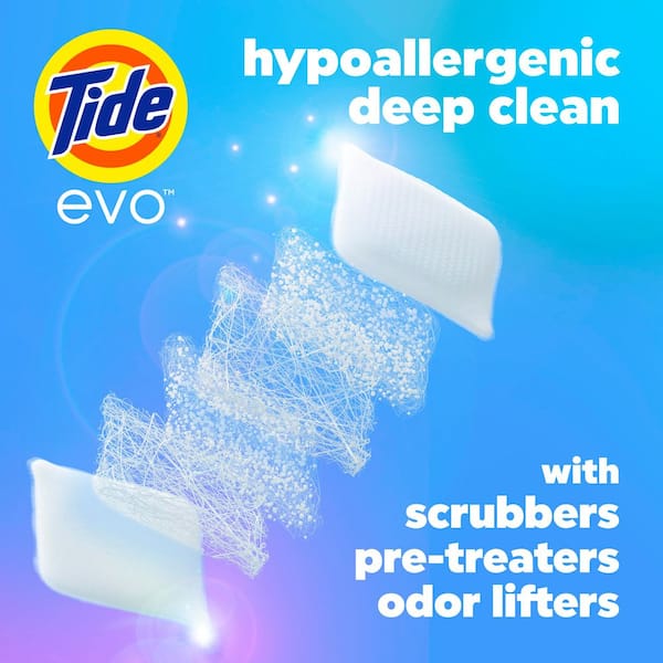 Evo Free and Gentle Unscented Laundry Detergent Tablets (40-Count)