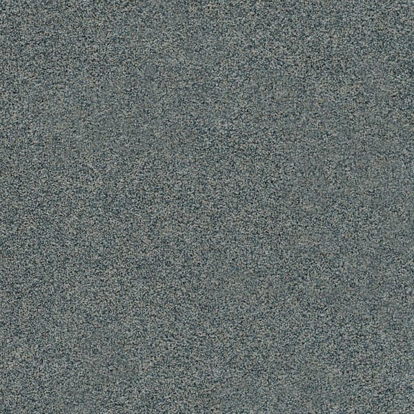 Cinderella Soft II-Perfection Blue-75 oz. SD Polyester Texture Carpet - Installation Required