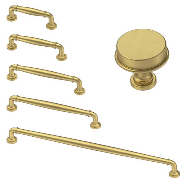4 Pack Liberty Modern Herringbone 1-3/8" Brushed Brass Knob B1 4 Pack Liberty Modern Herringbone 1-3/8" Brushed Brass Knob B1