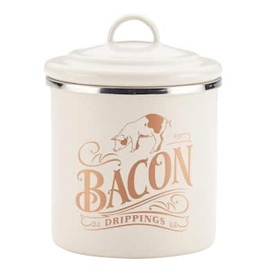 DRIPPINGS JAR, Bacon Grease Strainer, Grease Jar, Drippings Container,  Grease Pot, Bacon Grease Holder, Bacon Drippings Keeper,grease Strain 