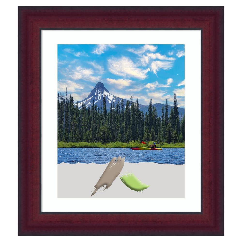 Canterbury Cherry Wood Satin Finish Rectangular Picture Frame