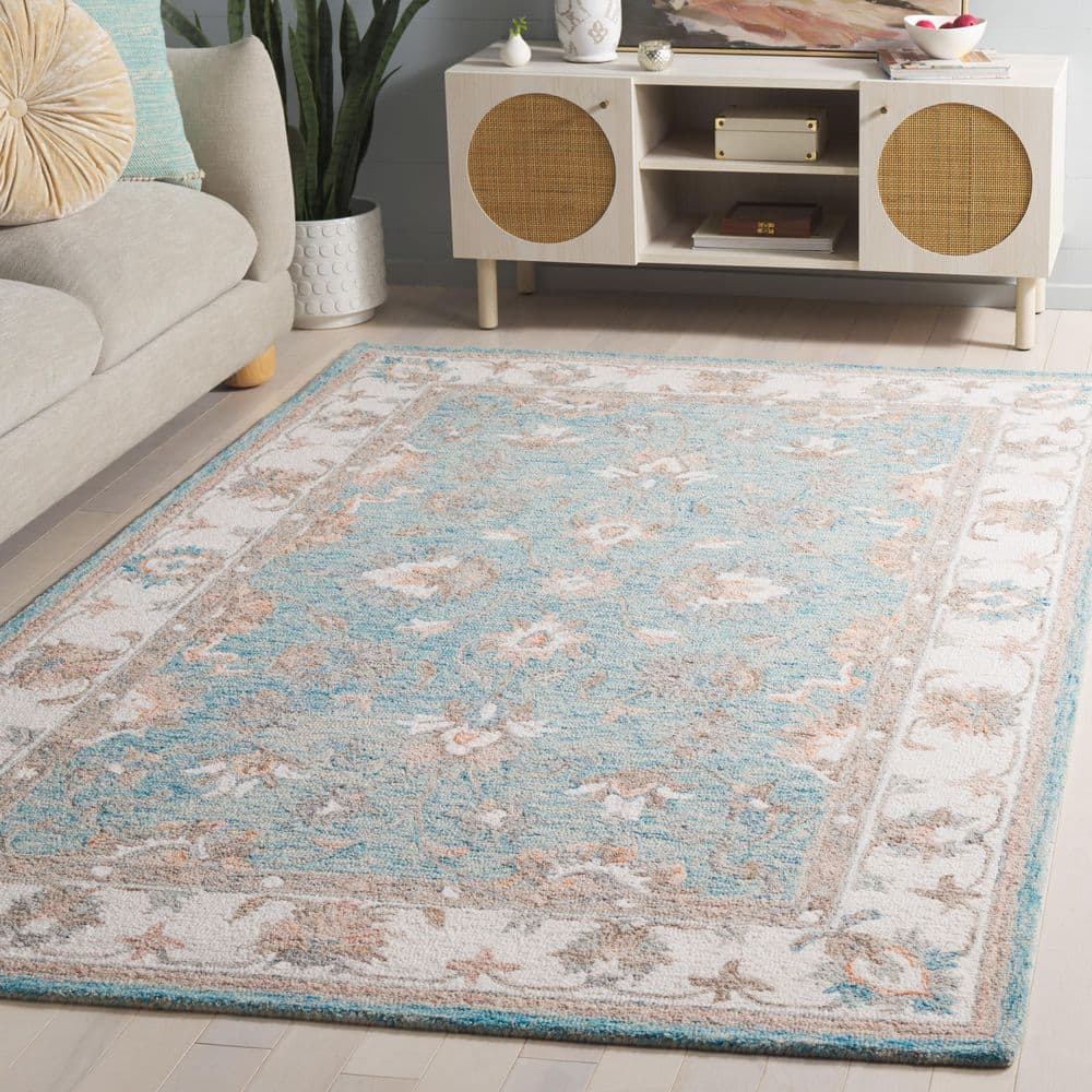 Heritage 6 x 9 Light Blue/Ivory Persian Area Rug price history on PriceWatchPro