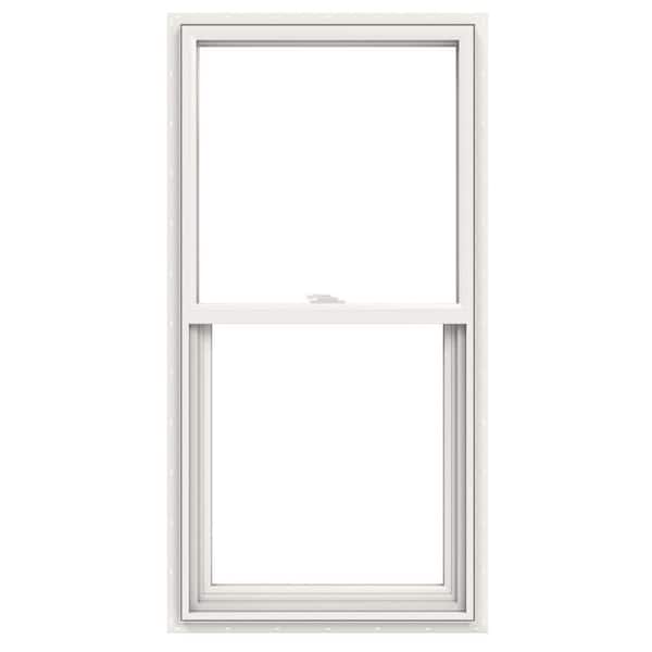 V-2500 24 in. x 78 in. White Vinyl Nailfin Single Hung Tilt Window with Low E, Argon, Screen, and No Grids
