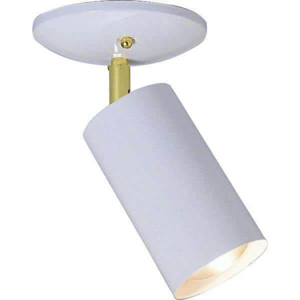 White Satin Glass 1-Light Flush Mount Ceiling Fixture