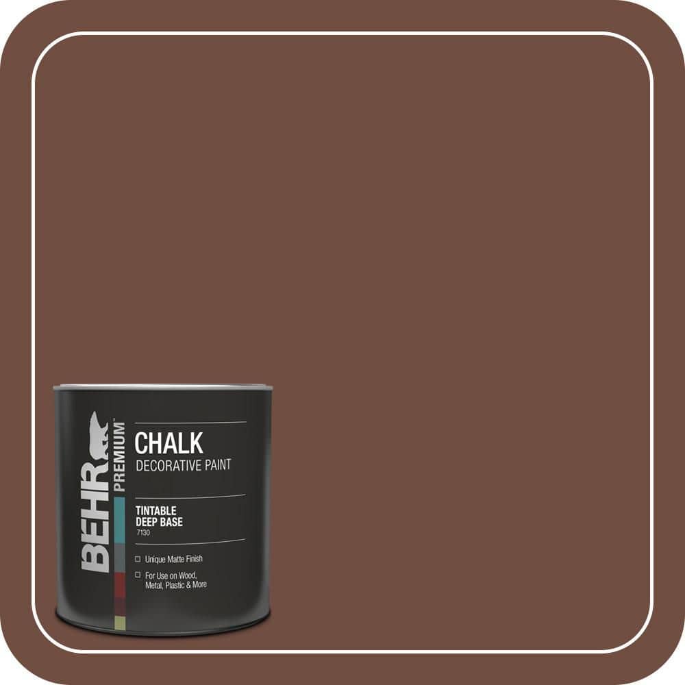 BEHR 1 qt. #N160-7 Brown Velvet Interior Chalk Finish Paint 713004 - The Home Depot BEHR 1 qt. #N160-7 Brown Velvet Interior Chalk Finish Paint 713004 - The Home Depot