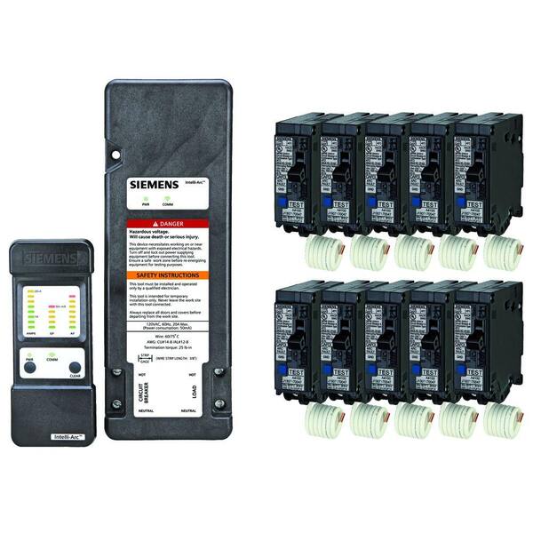 Siemens Arc-Fault Diagnostic Tool and 10-Units of 20 Amp Arc-Fault Circuit Breakers - Online Bundle Only