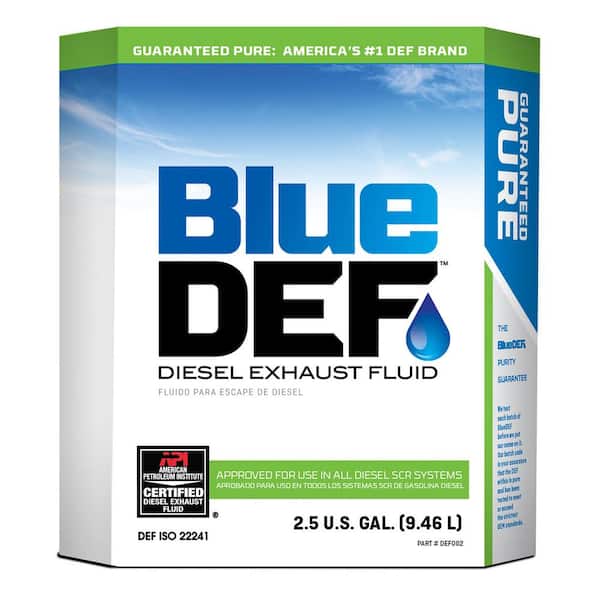BlueDEF 2.5 Gal. Diesel Exhaust Fluid (DEF)
