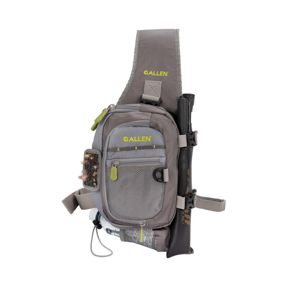 Allen Cedar Creek Fly Fishing Sling Pack, Fits up to 4 Tackle/Fly