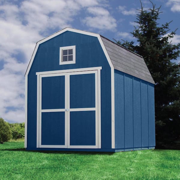 Handy Home Products Montana 8 ft. x 10 ft. Wood Storage Shed