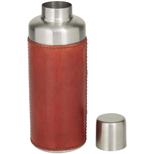 Nu Steel TG-CS-161CB Ribbed Cocktail Shaker, Copper Black Nickel Two Tone