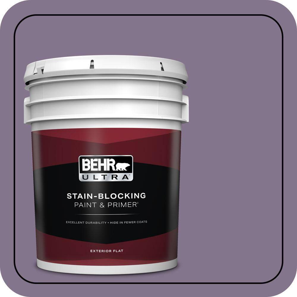 5 gal. #S100-5 Purple Potion Flat Exterior Paint & Primer price history on PriceWatchPro