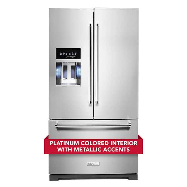 KitchenAid 26.8 cu. ft. French Door Refrigerator in Stainless Steel with PrintShield Finish