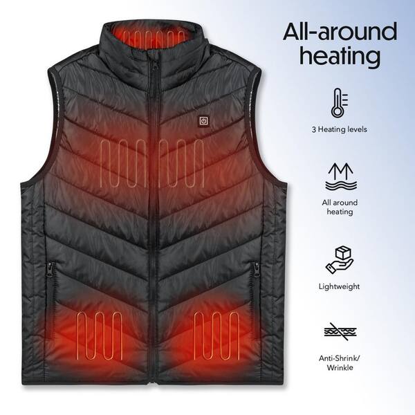 milwaukee heated vest home depot