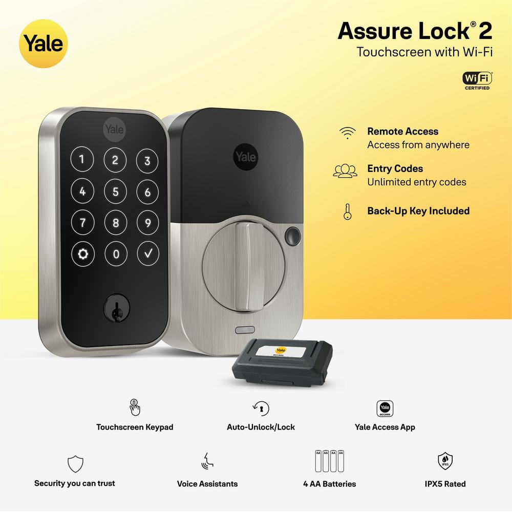 Black Suede Electronic Wi-Fi Single Cylinder Deadbolt
