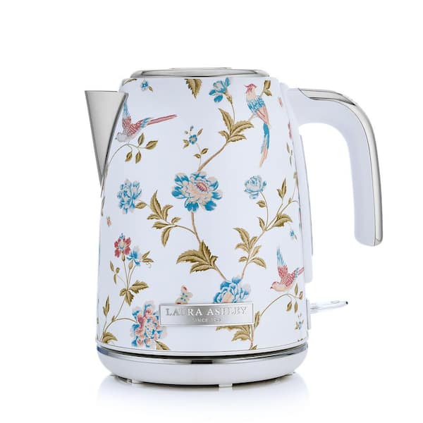 Laura Ashley VQ- 7 Cup Jug Electric Kettle in Elveden White ...