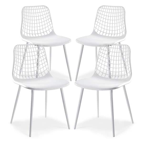 poly and bark metal chairs