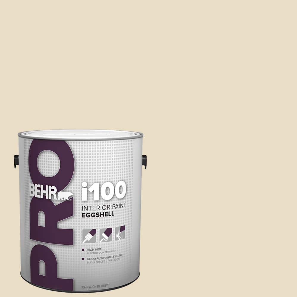 BEHR PREMIUM PLUS 1 gal. Designer Collection #DC-010 Even Better Beige  Eggshell Enamel Low Odor Interior Paint & Primer 205001 - The Home Depot