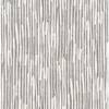 GALEY ALIX 30.75 sq. ft. Charcoal by the Lines Vinyl Peel and Stick Wallpaper Roll LX10510