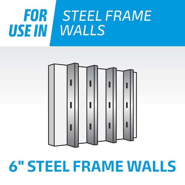 R19 Unfaced 16 in. x 96 in. Precut Fiberglass Insulation Batts, 2x6 Steel Frame - Class A Fire-Rated, USA Made (1-Bag)